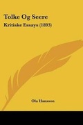 Cover: Tolke Og Seere - Kessinger Publishing
