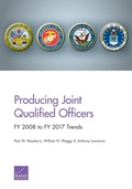 Cover: Producing Joint Qualified Officers - RAND