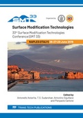 Cover: Surface Modification Technologies - Trans Tech Publications Ltd