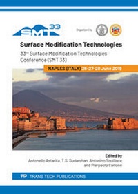 Enlarge image Cover: Surface Modification Technologies - Trans Tech Publications Ltd