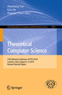 Enlarge image Cover: Theoretical Computer Science - Springer