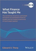 Cover: What Finance Has Taught Me - Wiley