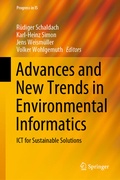 Cover: Advances and New Trends in Environmental Informatics - Springer