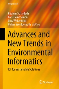 Enlarge image Cover: Advances and New Trends in Environmental Informatics - Springer