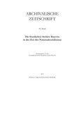 Cover: Archivalische Zeitschrift 96 (2019) - B&ouml;hlau