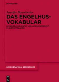 Abbildung von: Das Engelhusvokabular - De Gruyter