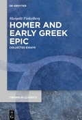 Cover: Homer and Early Greek Epic - De Gruyter