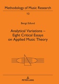 Cover: Analytical Variations - Eight Critical Essays on Applied Music Theory - Peter Lang Verlag
