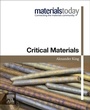 Cover: Critical Materials - Elsevier