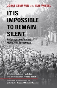 Enlarge image Cover: It Is Impossible to Remain Silent - Indiana University Press