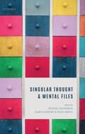 Cover: Singular Thought and Mental Files - Oxford University Press