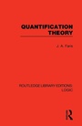 Cover: Quantification Theory - Routledge
