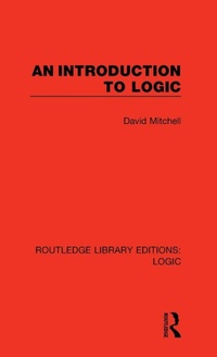 Enlarge image Cover: An Introduction to Logic - Routledge