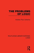 Cover: The Problems of Logic - Routledge
