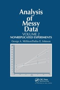 Cover: Analysis of Messy Data, Volume II - Chapman & Hall/CRC