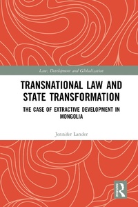 Abbildung von: Transnational Law and State Transformation - Routledge