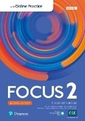 Cover: Focus 2e 2 Student's Book (with booklet) for Standard Pack - Pearson Education Limited