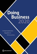Cover: Doing Business 2020 - World Bank Publications