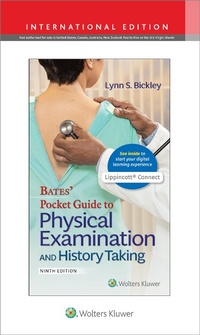 Abbildung von: Bates' Pocket Guide to Physical Examination and History Taking - WOLTERS KLUWER HEALTH