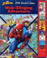 Enlarge image Cover: Marvel Spider-Man: Web-Slinging Adventure Look, Find & Listen Sound Book - Pi Kids