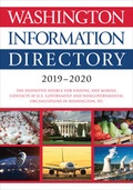 Cover: Washington Information Directory 2019-2020 - CQ Press