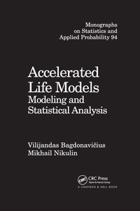 Enlarge image Cover: Accelerated Life Models - Chapman & Hall/CRC