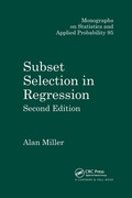 Cover: Subset Selection in Regression - Chapman & Hall/CRC