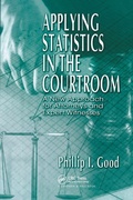 Cover: Applying Statistics in the Courtroom - Chapman & Hall/CRC
