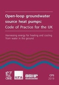 Cover: CP3 Open-loop Groundwater Source Heat Pumps: Code of Practice for the UK 2019 - Chartered Institution of Building Services Engineers