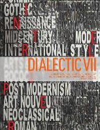 Enlarge image Cover: Dialectic VII - Oro Editions