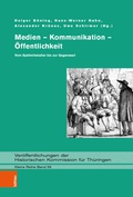 Cover: Medien - Kommunikation - &Ouml;ffentlichkeit - B&ouml;hlau