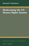 Cover: Modernizing the UN Human Rights System - Martinus Nijhoff