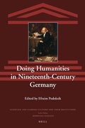Cover: Doing Humanities in Nineteenth-Century Germany - Brill