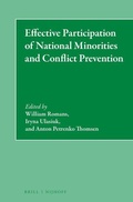 Cover: Effective Participation of National Minorities and Conflict Prevention - Martinus Nijhoff