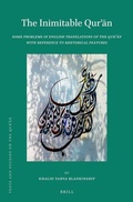 Cover: The Inimitable Qur?an - Brill