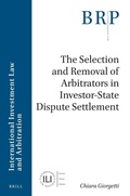 Abbildung von: The Selection and Removal of Arbitrators in Investor-State Dispute Settlement - Brill