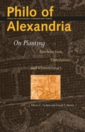 Cover: Philo of Alexandria On Planting - Brill