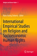 Cover: International Empirical Studies on Religion and Socioeconomic Human Rights - Springer