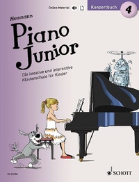 Abbildung von: Piano Junior: Konzertbuch 4 - Schott Music