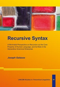 Enlarge image Cover: Recursive Syntax - LINCOM GmbH