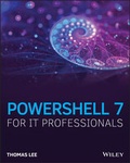 Cover: PowerShell 7 for IT Professionals - Wiley