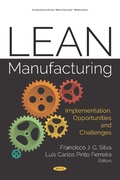Cover: Lean Manufacturing: Implementation, Opportunities and Challenges - Nova Science Publishers Inc