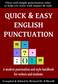 Enlarge image Cover: Quick & Easy English Punctuation - Spectrum Ink Publishing