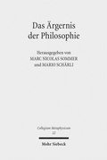 Cover: Das &Auml;rgernis der Philosophie - Mohr Siebeck