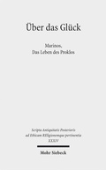 Cover: &Uuml;ber das Gl&uuml;ck - Mohr Siebeck