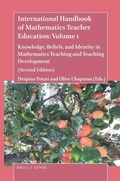 Cover: International Handbook of Mathematics Teacher Education: Volume 1 - Brill