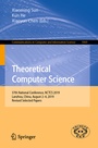 Cover: Theoretical Computer Science - Springer