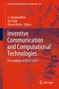 Cover: Inventive Communication and Computational Technologies - Springer
