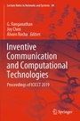 Cover: Inventive Communication and Computational Technologies - Springer