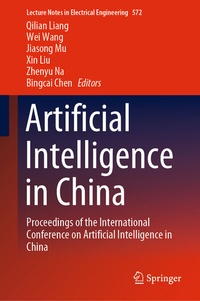 Enlarge image Cover: Artificial Intelligence in China - Springer